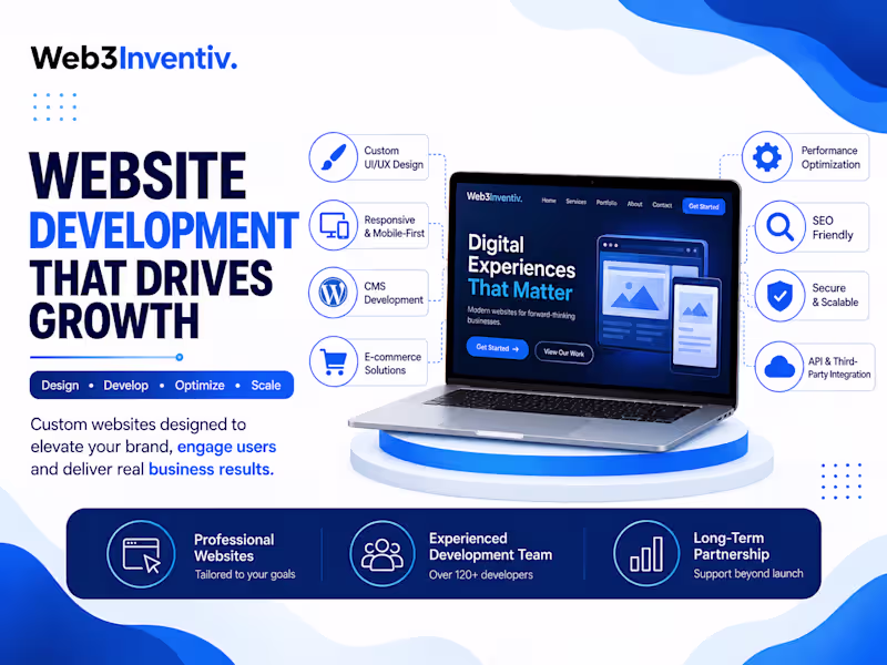 Cover image for Custom Web Apps Development