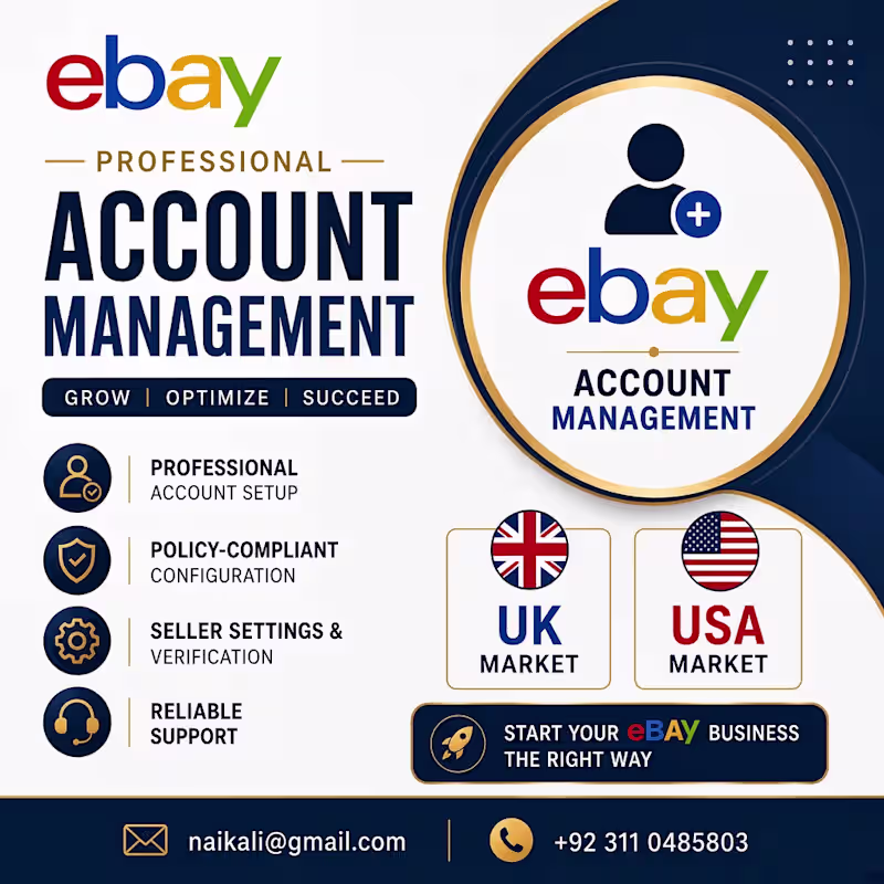 Cover image for E-commerce Marketplace Management & Sales