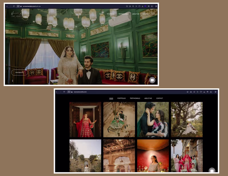 Cover image for Website and photo gallery for smart photographers Wfolio.