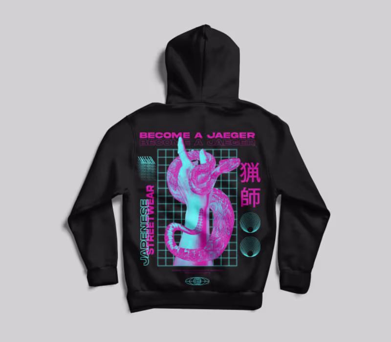 Cover image for I will create a streetwear design for a hoodie or t shirt