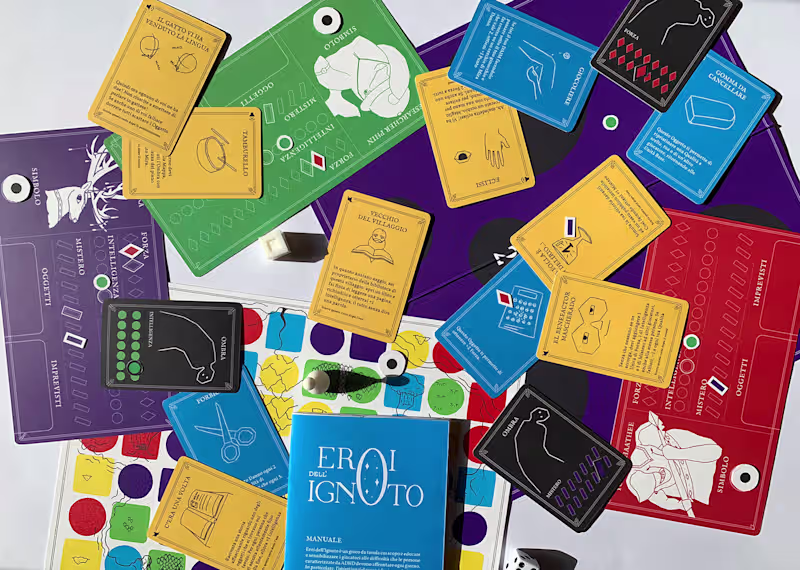 Cover image for Heroes of the Unknown – Board Game