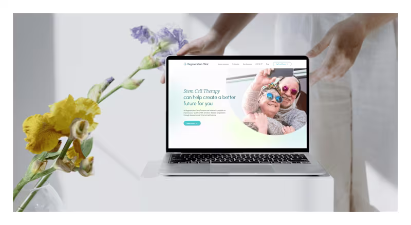 Cover image for Regeneration Clinic - Branding & Web Design