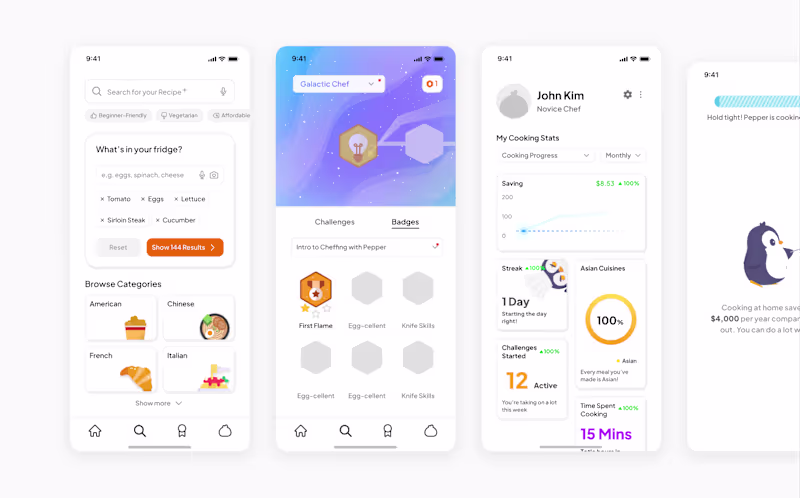 Cover image for PepperChef: Gamified Cooking App