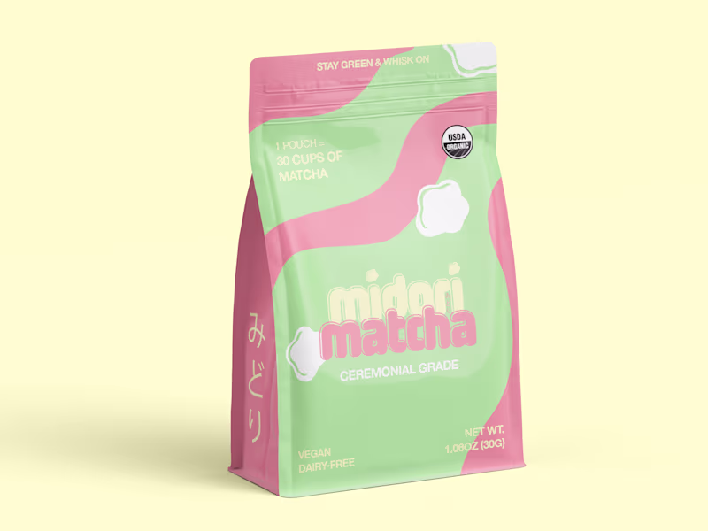 Cover image for Matcha Brand | Visual Identity | Packaging & Digital