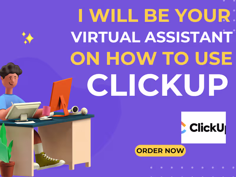 Cover image for I will be your clickup consultant