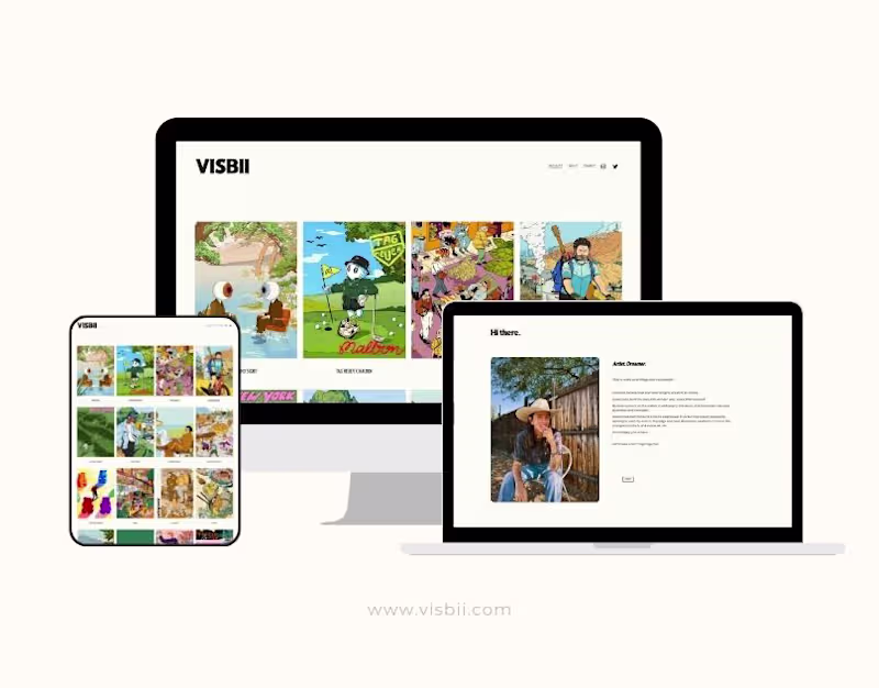 Cover image for Creative Portfolio Website Design on Squarespace