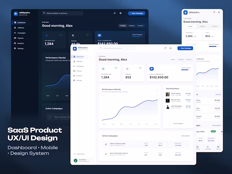 Cover image for SaaS & AI Product UX/UI Design