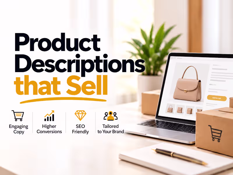Cover image for Product Descriptions for E-commerce
