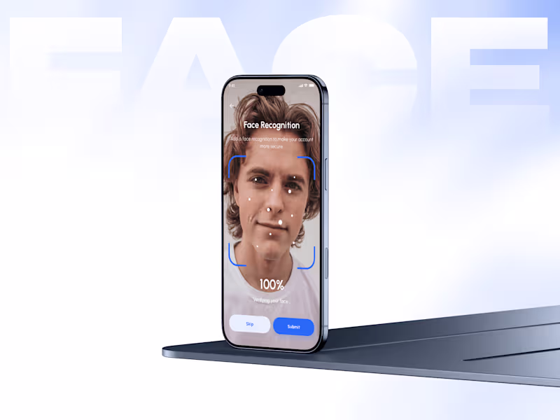 Cover image for Facial Recognition Security on App