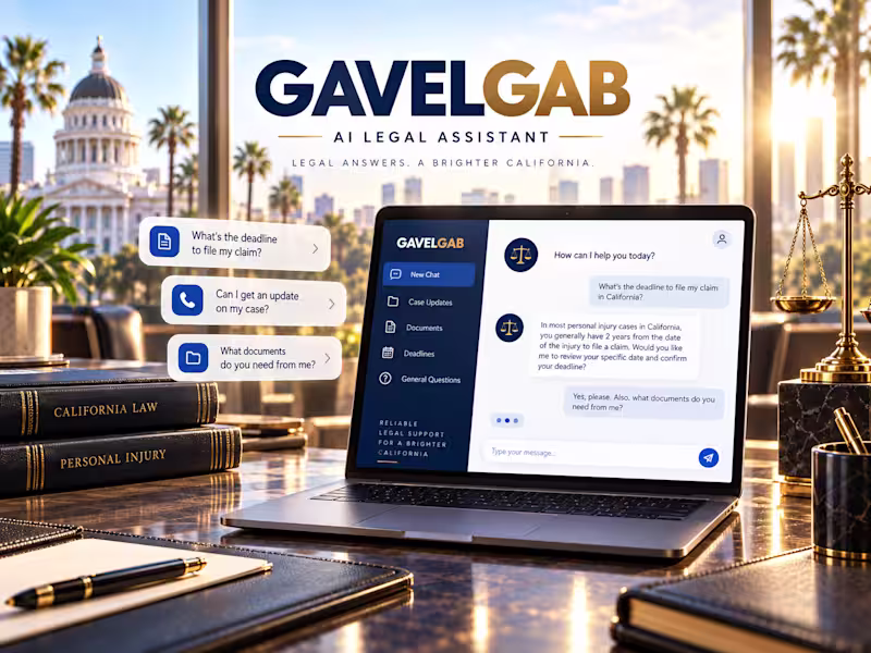 Cover image for GavelGab Law Chatbot