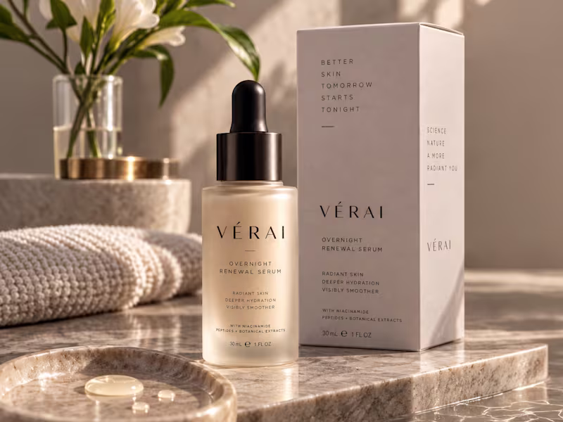 Cover image for VÉRAI — AI-Powered Beauty Brand Campaign