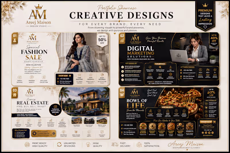 Cover image for Creative Luxury design 