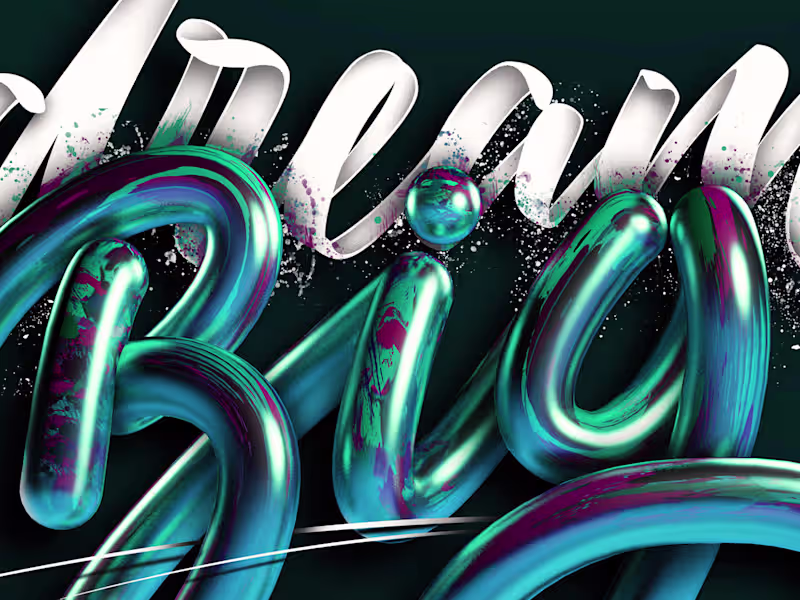 Cover image for 3D Lettering Collection