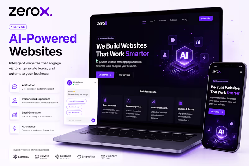 Cover image for Ai Powered Website