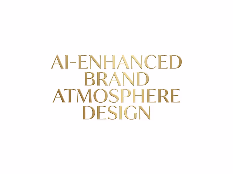 Cover image for AI-Enhanced Brand Atmosphere Design