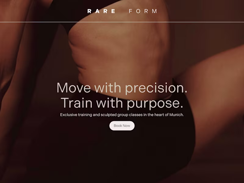 Cover image for Rare Form Studios | Webflow Development