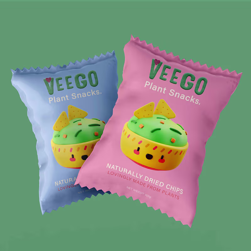 Cover image for Veego Vegan Food brand Identity