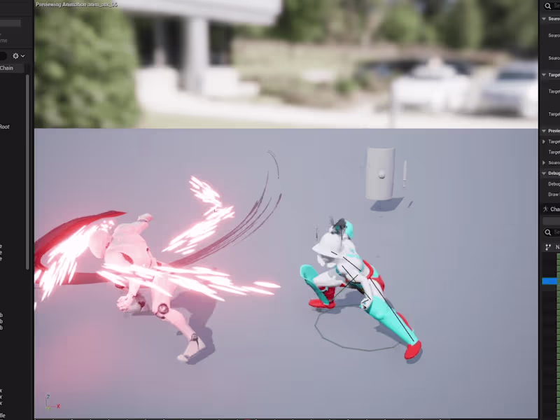 Cover image for Animation Retargeting Pipeline Development