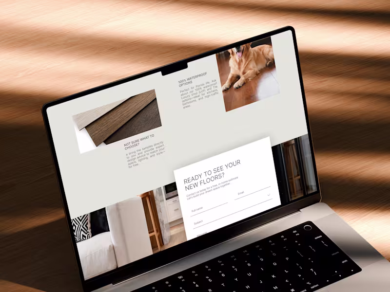 Cover image for Landing Page for Home Service Contractor
