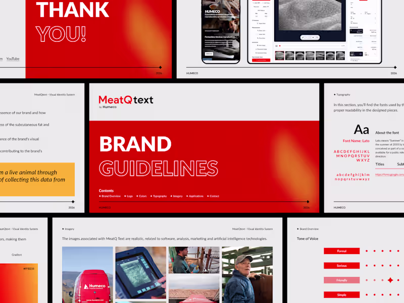 Cover image for Brand Identity System - MeatQ