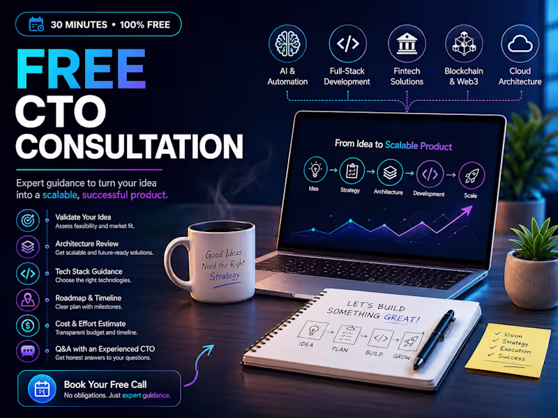 Cover image for Free CTO Consultation