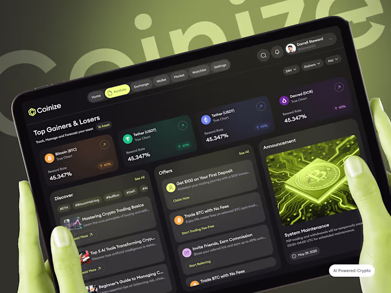 Cover image for Dashboard & Web App UI/UX Design