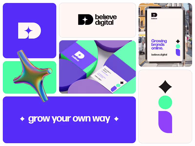 Cover image for Believe.Digital Rebranding (and UI design coming soon)