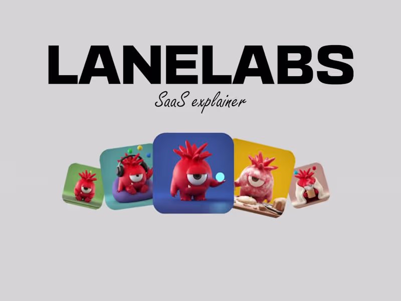 Cover image for Lanelabs SaaS Launch Animation Project