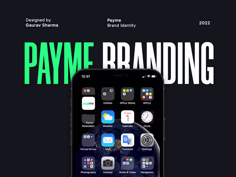 Cover image for Payme Brand Identity Design
