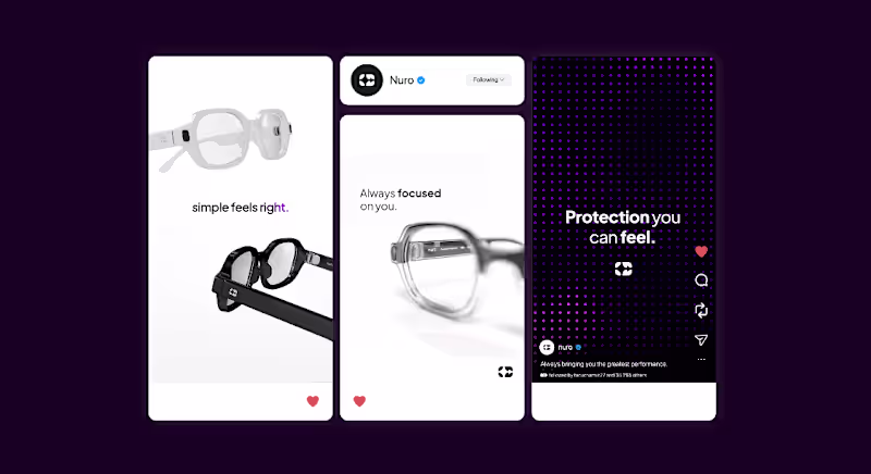 Cover image for Nuro™ Frame Brand Development and Product Design