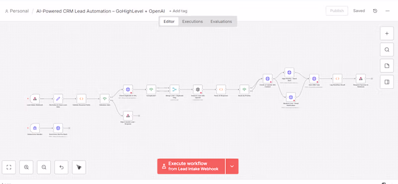 Cover image for AI-Powered CRM Lead Automation –