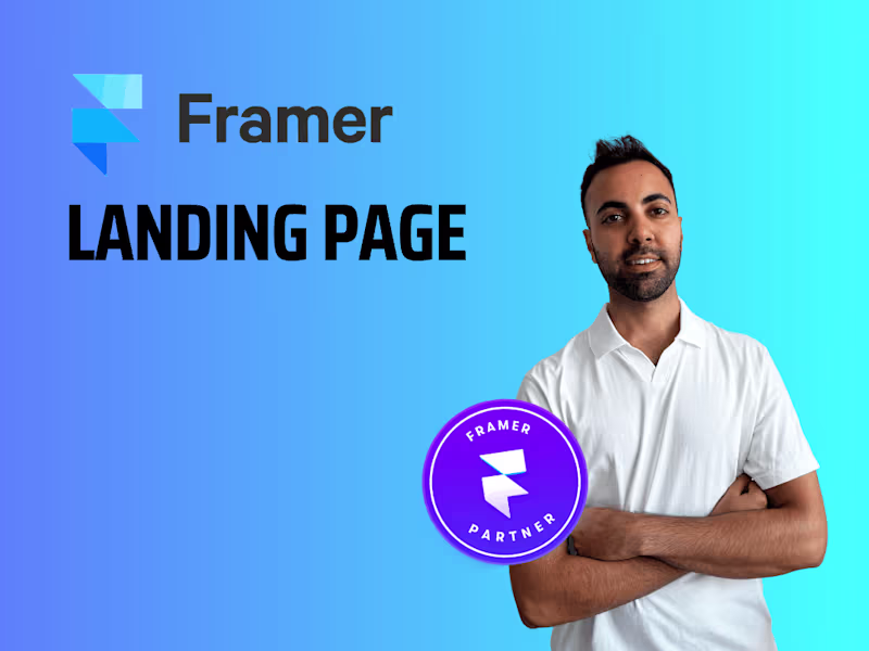 Cover image for Optimized Landing Page + SEO Writing