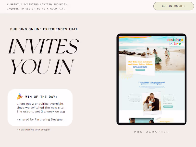 Cover image for Custom Website/Landing Page