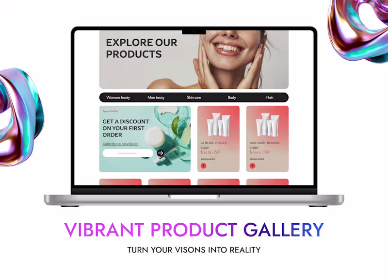 Cover image for CoralCare: Elevating Beauty with a Unique Digital Experience
