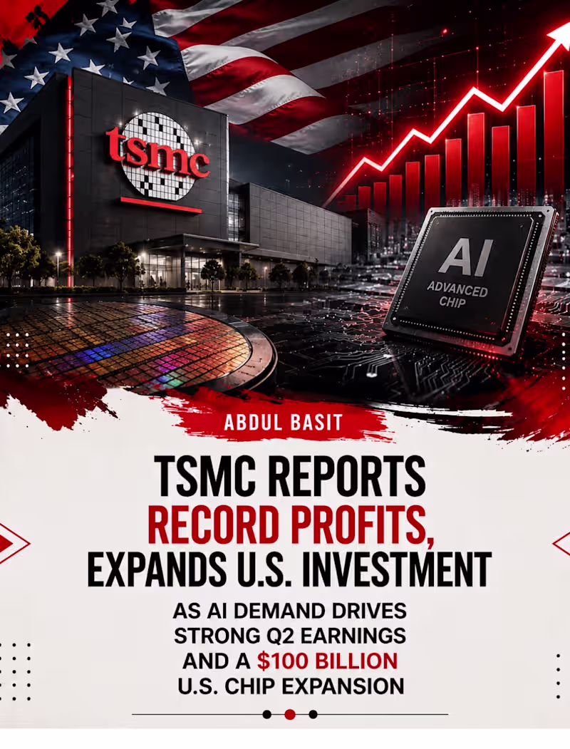 Cover image for 🚨TSMC continues to prove why