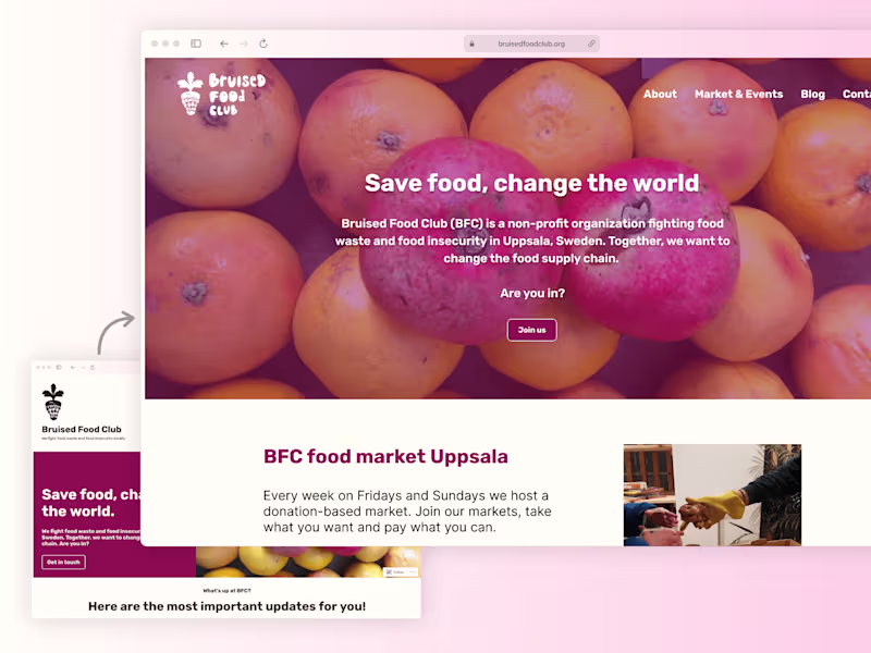 Cover image for Website re-Design for Non-Profit Organization
