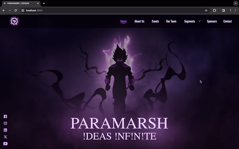 Cover image for College-Fest-Website