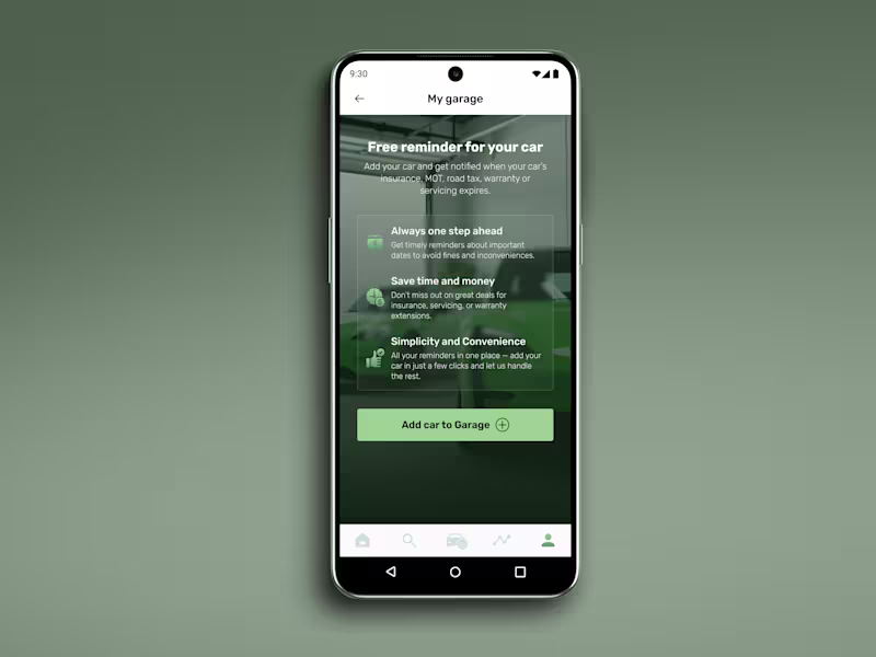 Cover image for Car Management App | Automotive Platform | Mobile UI/UX Design