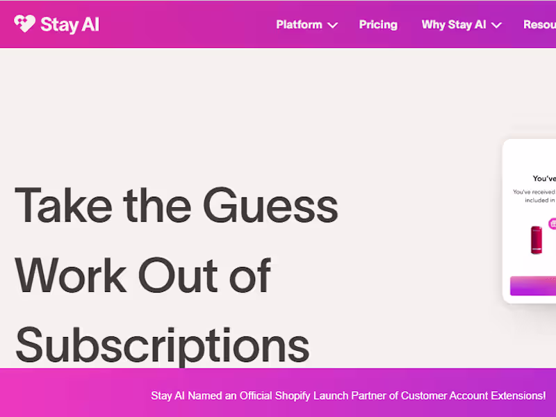 Cover image for Subscription Platform