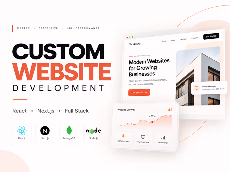 Cover image for Custom Website Development