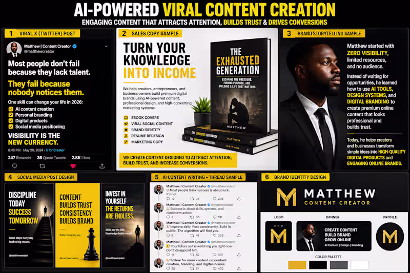 Cover image for Ai- power viral content creation