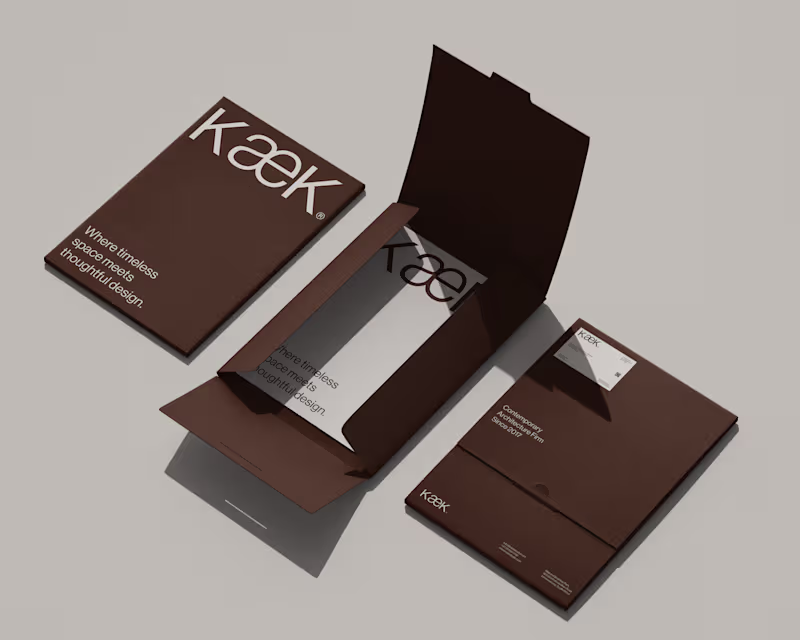 Cover image for KæK / Brand Identity