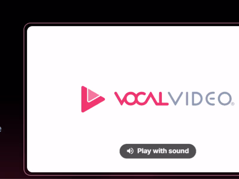 Cover image for Vocal Video Testimonial Case Study