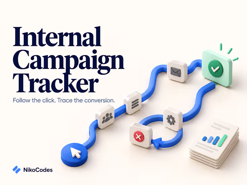 Cover image for Internal Campaign Tracker Development
