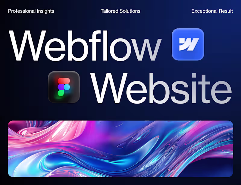 Cover image for Strategic Website Design & Development | Webflow & WordPress