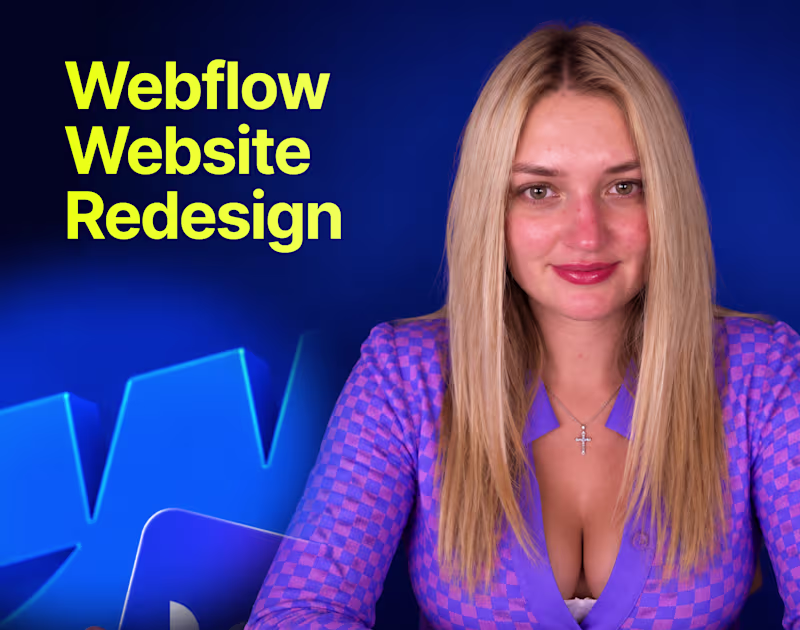 Cover image for Webflow Website Redesign