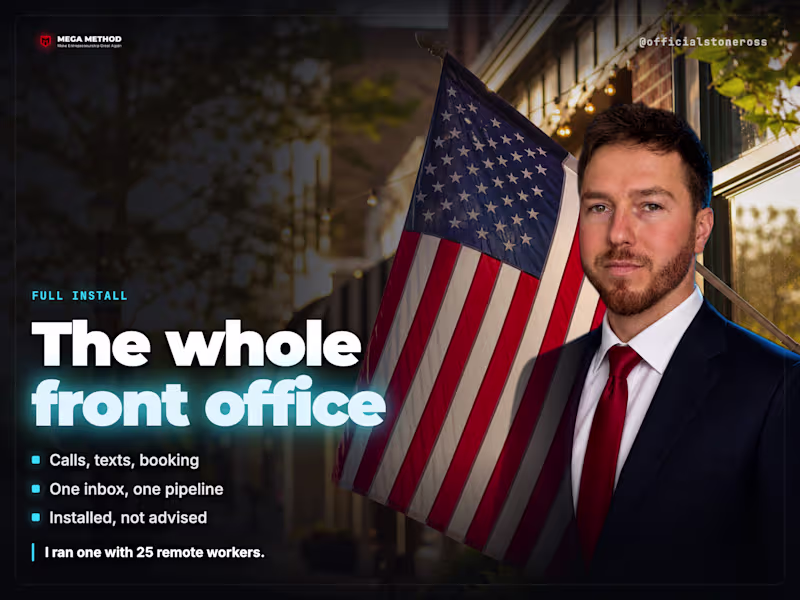 Cover image for The Whole Front Office, Installed by Someone Who Ran One