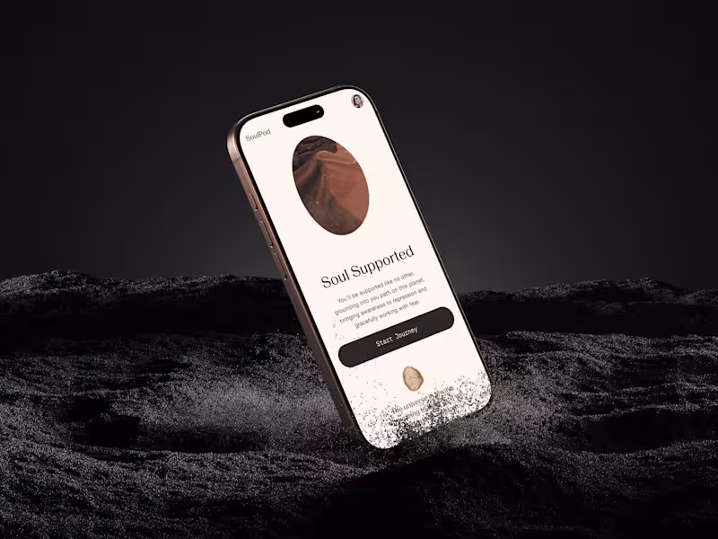 Cover image for SoulPod — Founding Product Designer · Faster Onboarding Flow