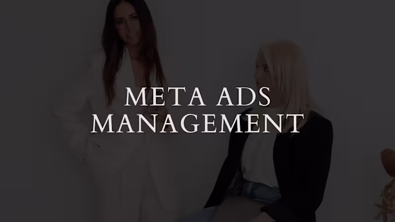 Cover image for Meta Ads (Facebook and Instagram) Management