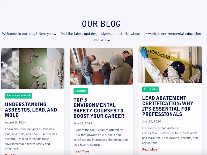 Cover image for SEO Blog Optimization for EEA